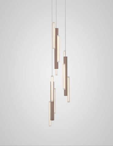 HAIL 3 LIGHT SHORT, 3 PIECE CHANDELIER